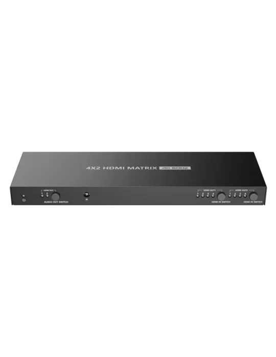 LENKENG Matriz de señal HDMI - Permite 4x2 - Resolución 4K