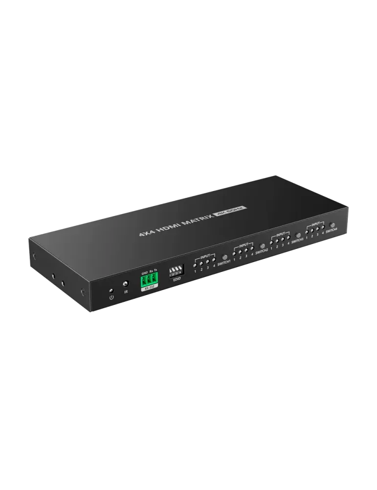 LENKENG Matriz de señal HDMI - Permite 4x4 - Resolución 4K