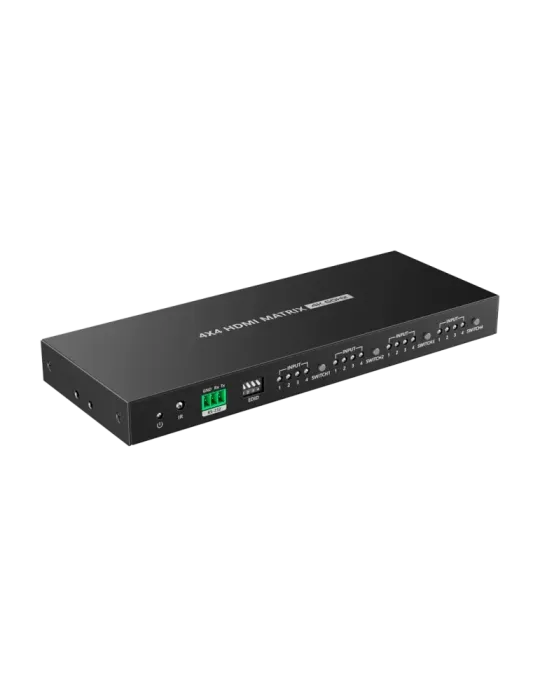 LENKENG Matriz de señal HDMI - Permite 4x4 - Resolución 4K