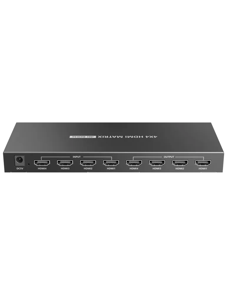 LENKENG Matriz de señal HDMI - Permite 4x4 - Resolución 4K