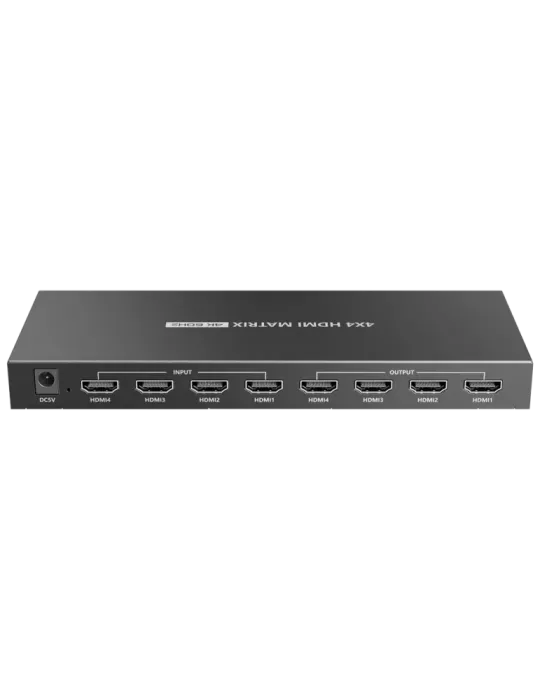 LENKENG Matriz de señal HDMI - Permite 4x4 - Resolución 4K
