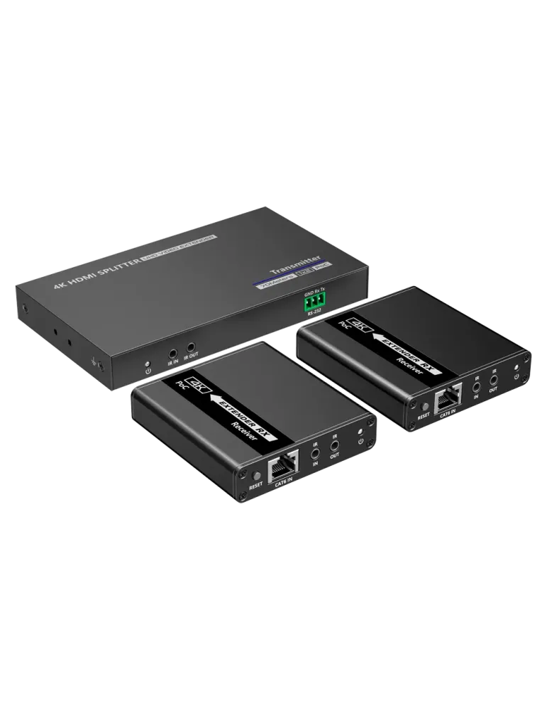 LENKENG Extensor Splitter de señal HDMI - Alcance 40 m - Resolución 4K