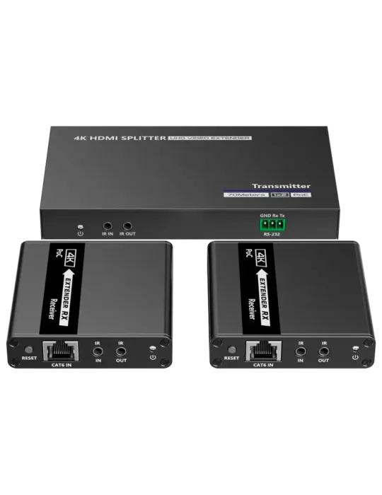 LENKENG Extensor Splitter de señal HDMI - Alcance 40 m - Resolución 4K