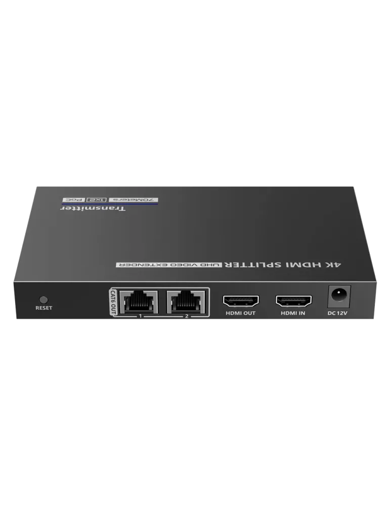 LENKENG Extensor Splitter de señal HDMI - Alcance 40 m - Resolución 4K
