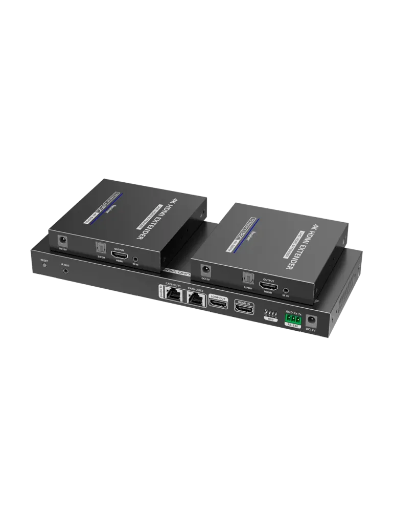 LENKENG Extensor Splitter de señal HDMI - Alcance 70m - Resolución 4K