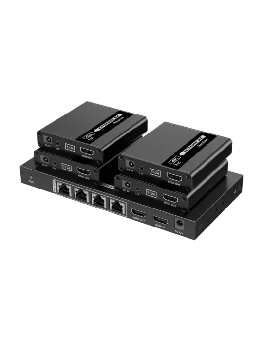 LENKENG Extensor Splitter de señal HDMI - Alcance 40 m - Resolución 4K