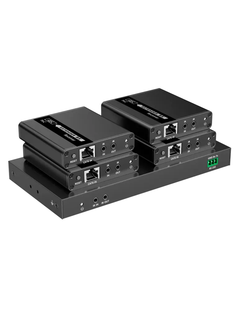 LENKENG Extensor Splitter de señal HDMI - Alcance 40 m - Resolución 4K