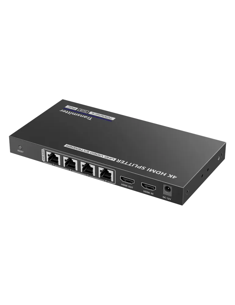 LENKENG Extensor Splitter de señal HDMI - Alcance 40 m - Resolución 4K