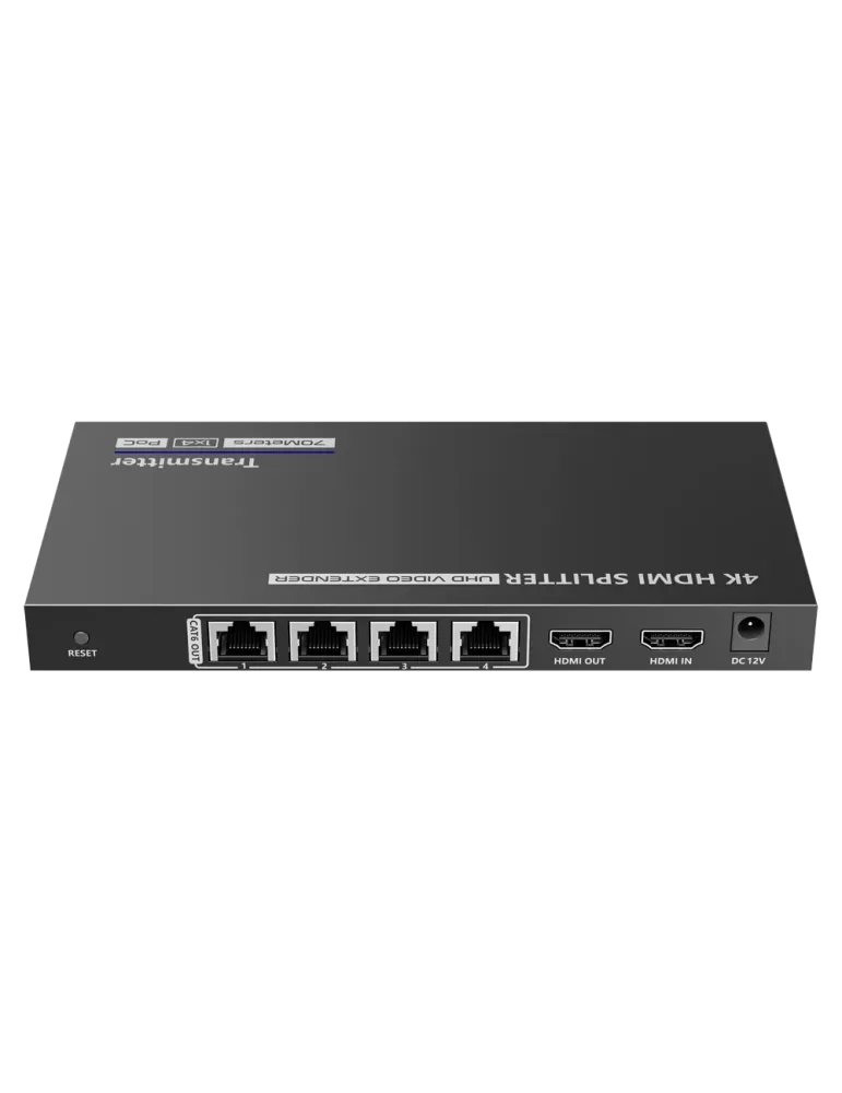 LENKENG Extensor Splitter de señal HDMI - Alcance 40 m - Resolución 4K