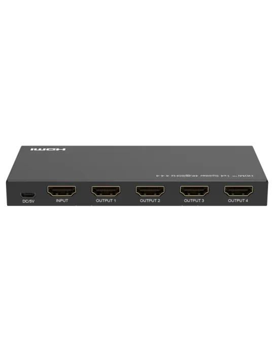 MARCA BLANCA Splitter de señal HDMI - Permite 1:4 - Resolución 4K