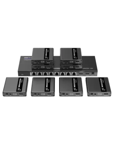 LENKENG Extensor Splitter de señal HDMI - Alcance 40 m - Resolución 4K