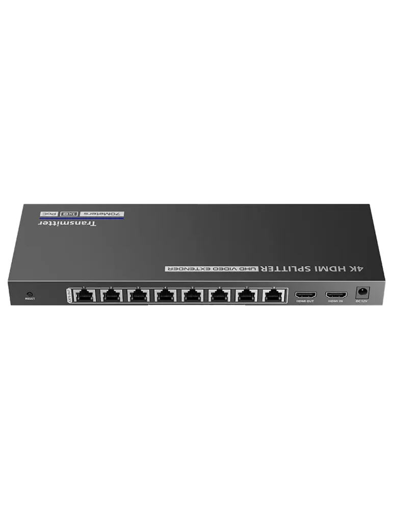 LENKENG Extensor Splitter de señal HDMI - Alcance 40 m - Resolución 4K