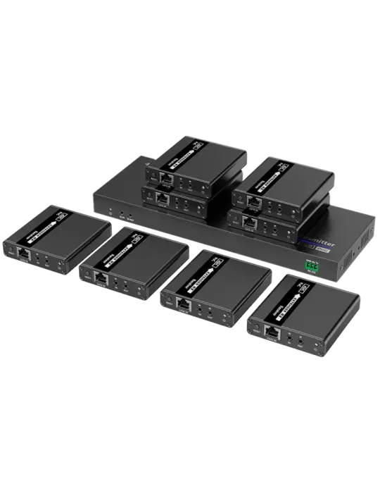 LENKENG Extensor Splitter de señal HDMI - Alcance 40 m - Resolución 4K
