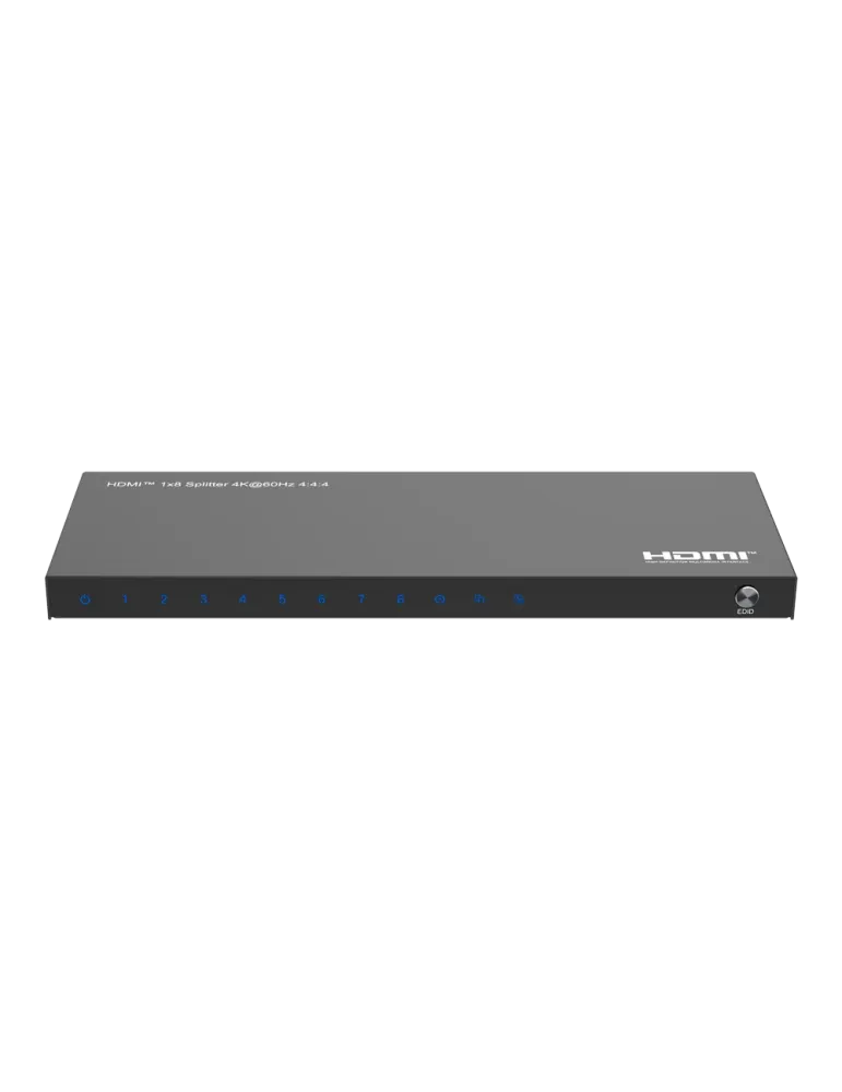 MARCA BLANCA Splitter de señal HDMI - Permite 1:8 - Resolución 4K
