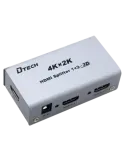 MARCA BLANCA Splitter de señal HDMI - Permite 1:4 - Resolución 4K