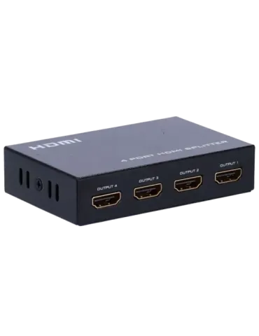 MARCA BLANCA Splitter de señal HDMI - Permite 1:4 - Resolución 4K