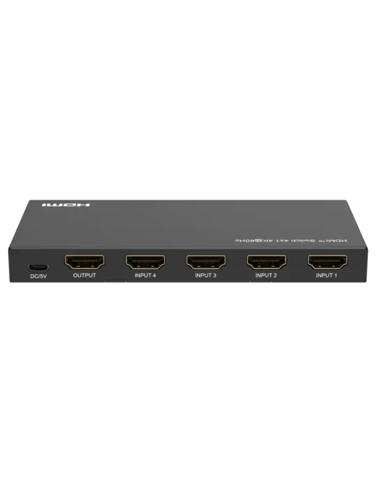 MARCA BLANCA Switch de señal HDMI - Permite 4:1 - Resolución 4K