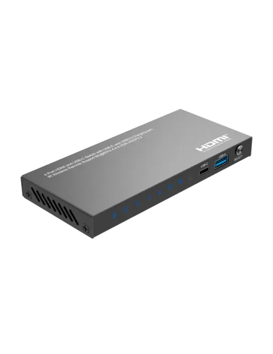 MARCA BLANCA Switch de señal HDMI/USB-C - Permite 4:1 - 3 entradas HDM