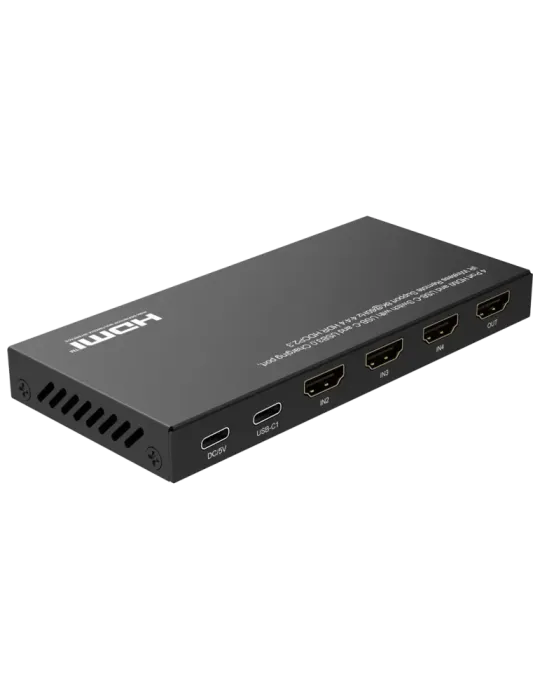 MARCA BLANCA Switch de señal HDMI/USB-C - Permite 4:1 - 3 entradas HDM