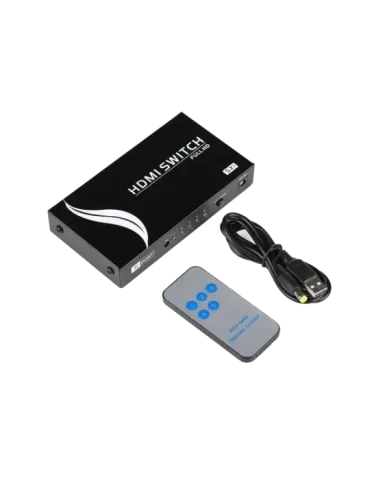 MARCA BLANCA Switch de señal HDMI - Permite 5:1 - Resolución 4K