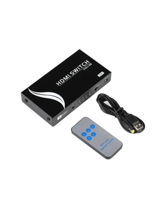 MARCA BLANCA Switch de señal HDMI - Permite 5:1 - Resolución 4K