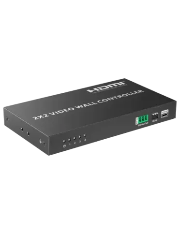 LENKENG Electronica Videowall HDMI - Videowall 2x2 - Permite 1:4 - Res