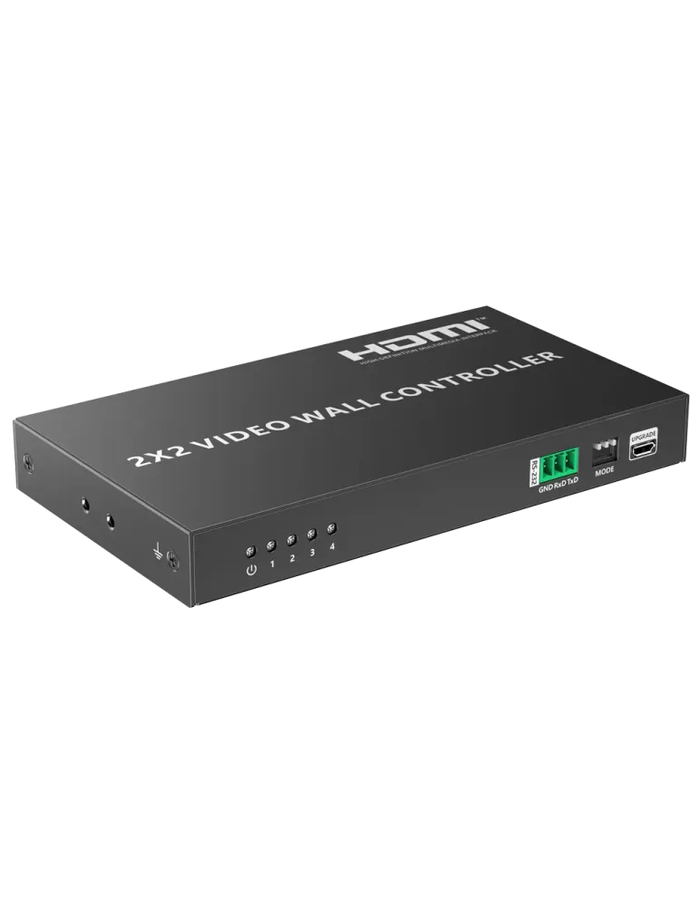 LENKENG Electronica Videowall HDMI - Videowall 2x2 - Permite 1:4 - Res
