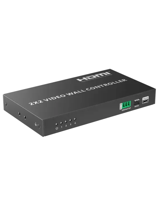 LENKENG Electronica Videowall HDMI - Videowall 2x2 - Permite 1:4 - Res