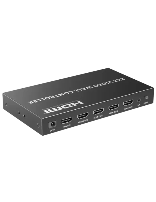 LENKENG Electronica Videowall HDMI - Videowall 2x2 - Permite 1:4 - Res