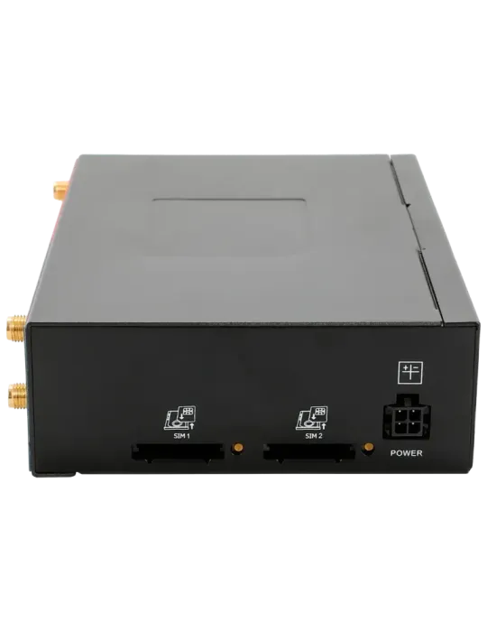 Hongdian Router Industrial 4G - 4G Cat 4 - 4 puertos PoE+ Ethernet RJ4