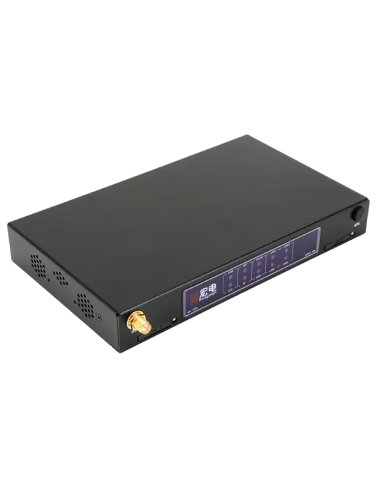 Hongdian Router Industrial 4G - 4G Cat 4 - 5 puertos Ethernet RJ45 Fas