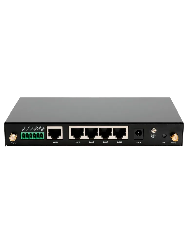 Hongdian Router Industrial 4G - 4G Cat 4 - GPS - 5 puertos Ethernet RJ
