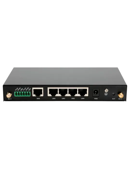 Hongdian Router Industrial 4G - 4G Cat 4 - GPS - 5 puertos Ethernet RJ