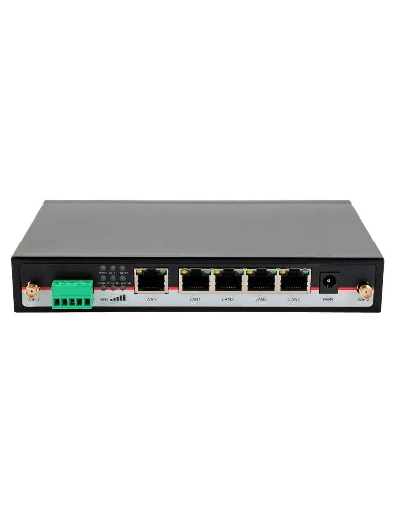 Hongdian Router 4G Industrial - 2 x 4G módulos LTE CAT 6 - Doble Módem