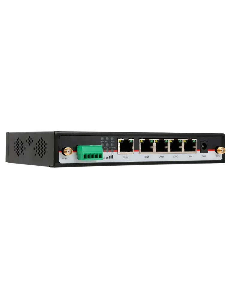 Hongdian Router 4G Industrial - 2 x 4G módulos LTE CAT 6 - Doble Módem