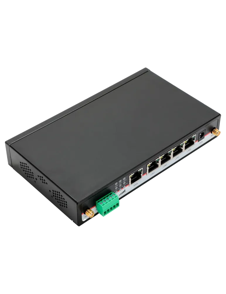 Hongdian Router 4G Industrial - 2 x 4G módulos LTE CAT 6 - Doble Módem