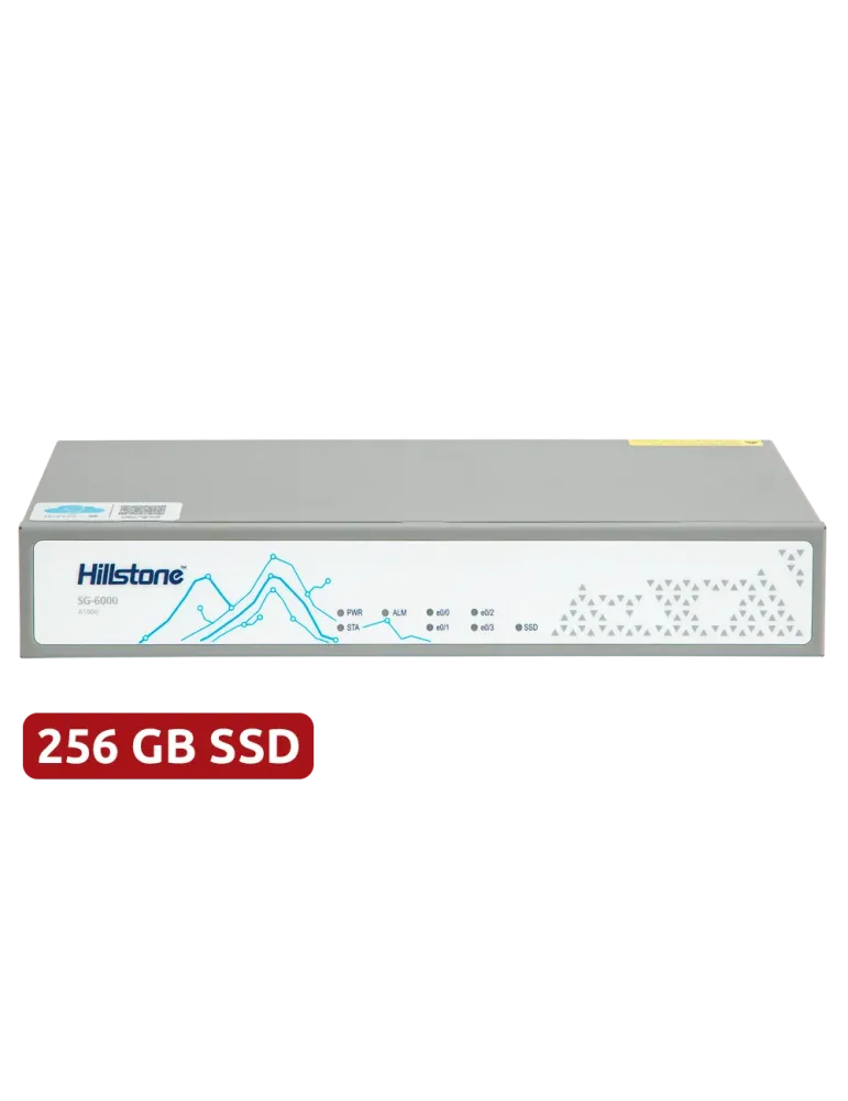 Hillstone Networks NGFW - Hardware + 1 año de servicio básico - 4Gbps