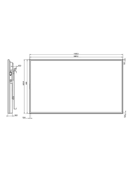 HISENSE Monitor HISENSE ELED 4K 49″ | Serie M - Resolución 3840x2160 -