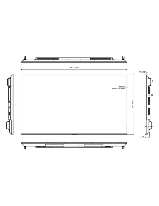 HISENSE Monitor HISENSE DLED 4K 65″ | Serie E - Resolución 3840x2160 -