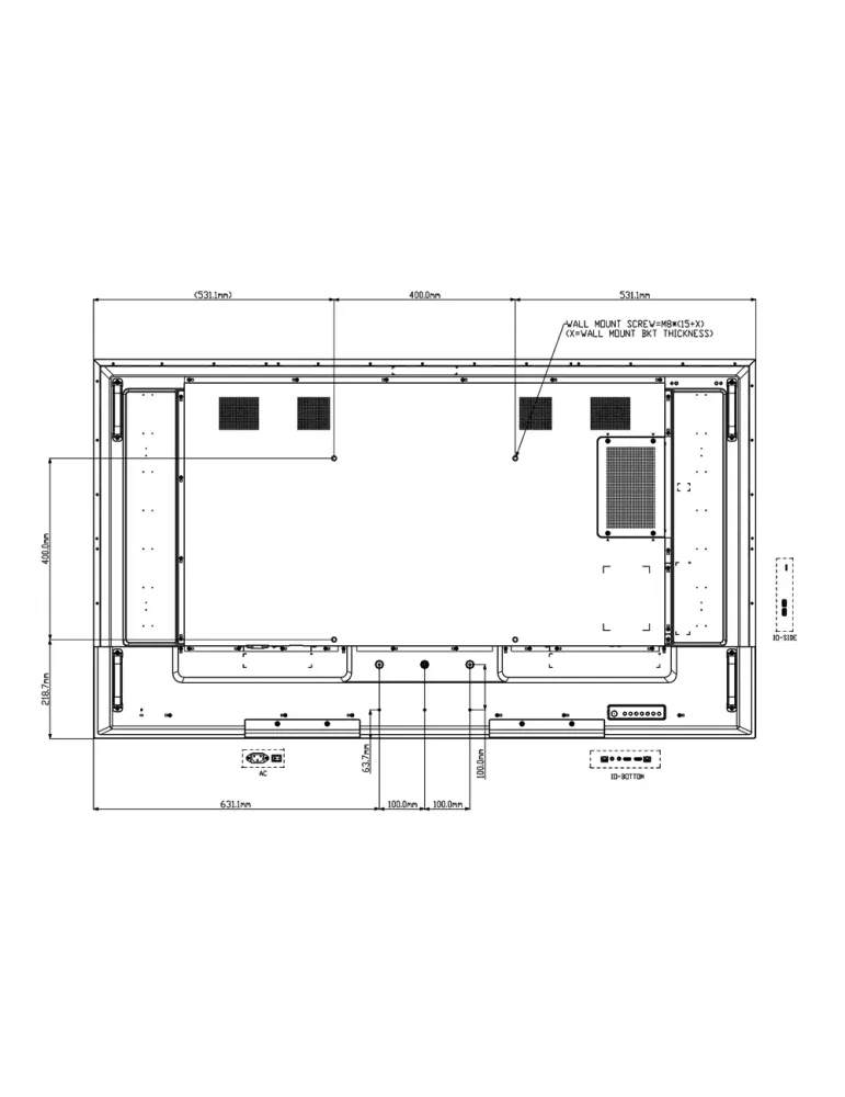 HISENSE Monitor HISENSE DLED 4K 65″ | Serie E - Resolución 3840x2160 -