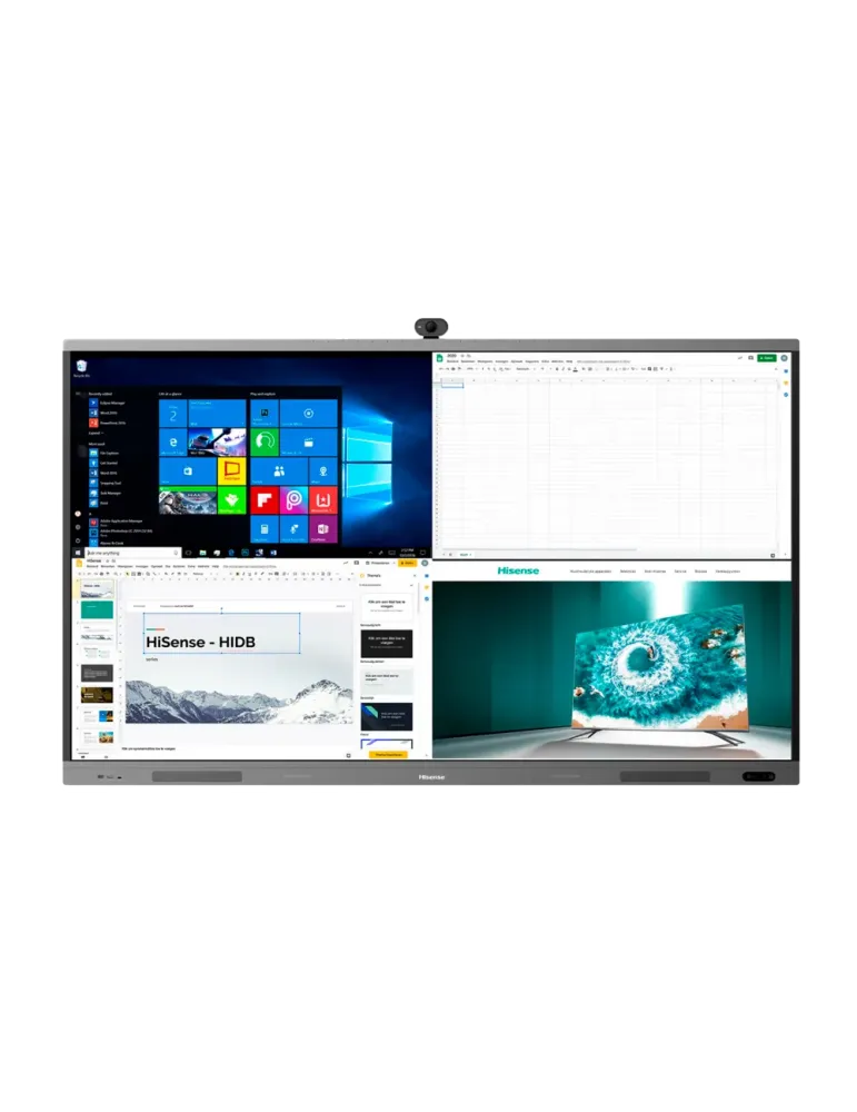 HISENSE Pantalla interactiva HISENSE 65″ 4K - Transmisión inalámbrica