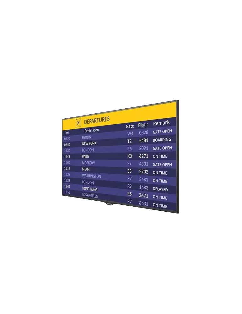 HISENSE Monitor digital signage 86″ - Resolución 4K - Brillo 500 nits