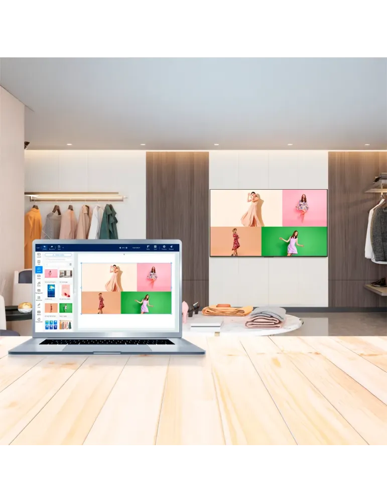 HISENSE Cartelería digital y gestión remota de monitores - Compatible