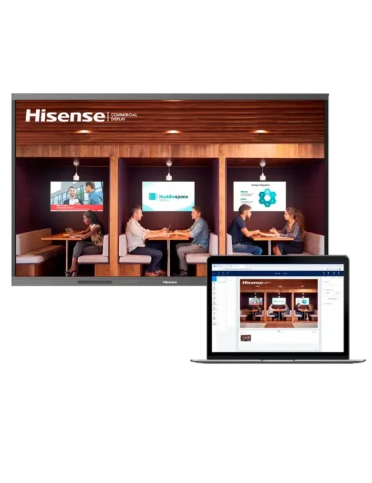 HISENSE Cartelería digital y gestión remota de monitores - Compatible
