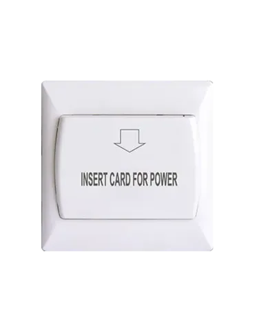 MARCA BLANCA Interruptor de tarjeta para hotel - Compatible con cualqu