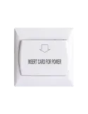 MARCA BLANCA Interruptor de tarjeta para hotel - Compatible con cualqu