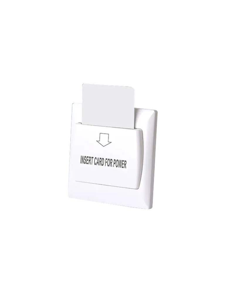 MARCA BLANCA Interruptor de tarjeta para hotel - Compatible con cualqu