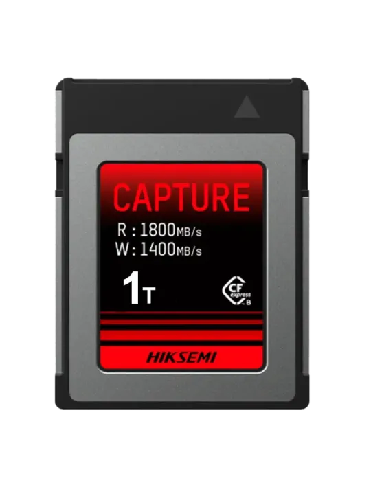 HIKVISION Tarjeta CFExpress B Hikvision - Capacidad 1 TB - Velocidad R