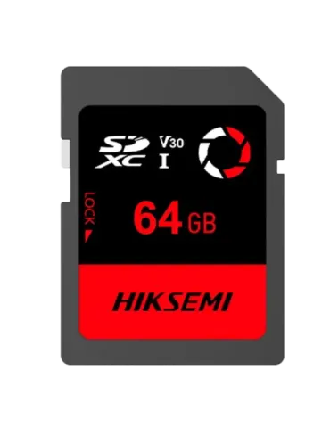HIKVISION Tarjeta SD Hikvision - Capacidad 64 GB - Clase 10 | Velocida