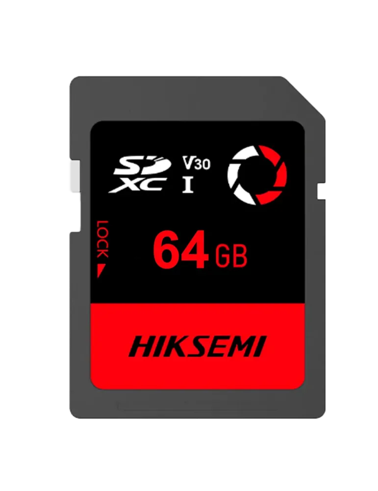 HIKVISION Tarjeta SD Hikvision - Capacidad 64 GB - Clase 10 | Velocida